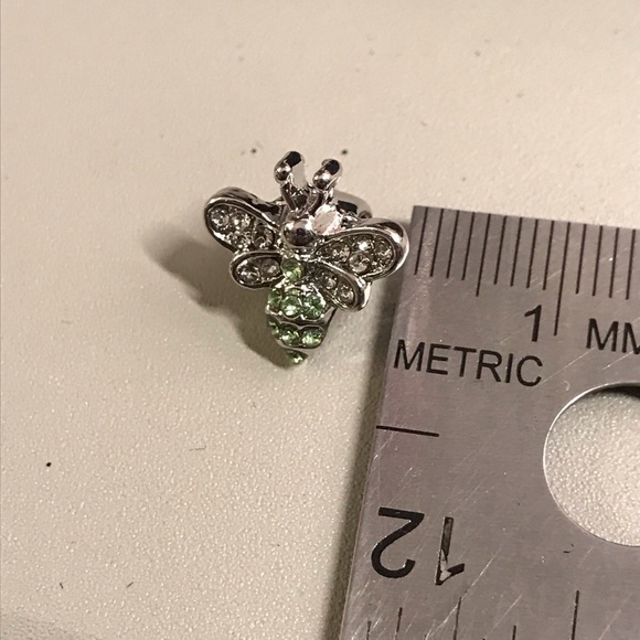 ‼️😍JUST RESTOCKED 🐞Rhinestone/Silver Charms-Dragonfly,Ladybug* Pandora STYLE* - Picture 11 of 13